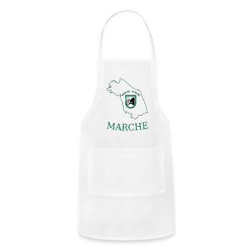 marche - Adjustable Apron - white - Front - Julia (174cm)