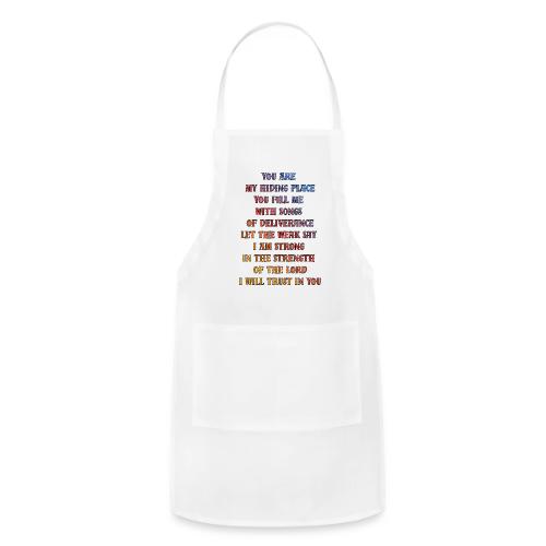 You Are My Hiding Place - Adjustable Apron