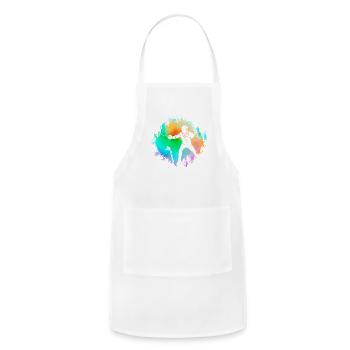 Fencing - Adjustable Apron - white - Front - Julia (174cm)
