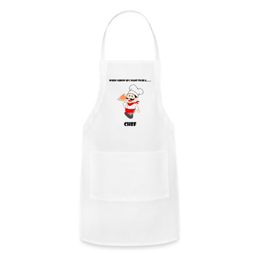 When I Grow Up I Want To Be A Chef - Adjustable Apron