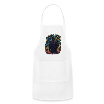 Prisoner Of Fire - Adjustable Apron - white - Front - Julia (174cm)