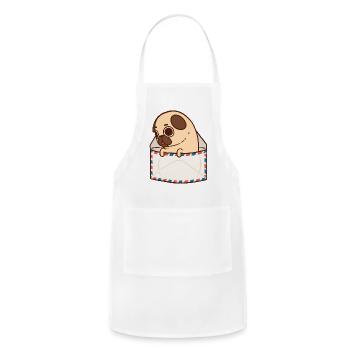 Mail Puglie - Adjustable Apron - white - Front - Julia (174cm)