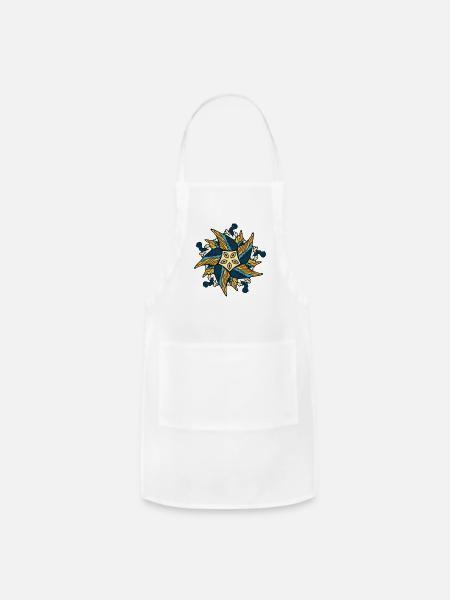 cally accurate more - Adjustable Apron - white