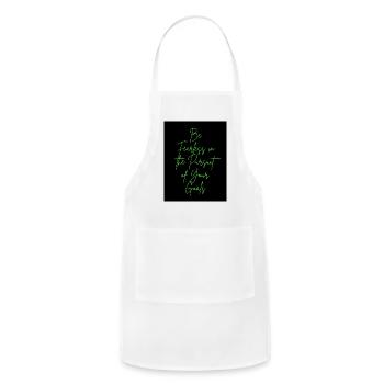 Motivation - Adjustable Apron - white - Front - Julia (174cm)