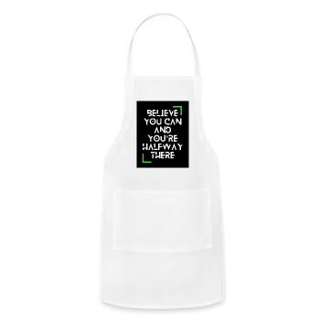 Motivation - Adjustable Apron - white - Front - Julia (174cm)