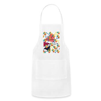 SHAPES - Adjustable Apron - white - Front - Julia (174cm)