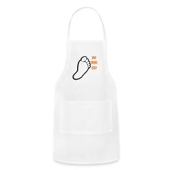 One Step - Adjustable Apron - white - Front - Julia (174cm)