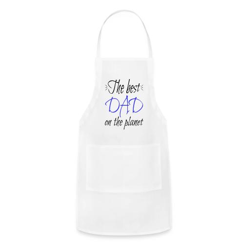 The Best Dad on the Planet - Classic Style Decor - Adjustable Apron