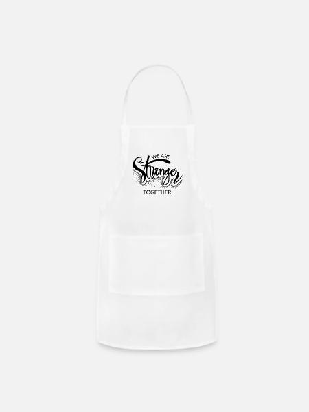 Courage - Adjustable Apron - white