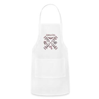 Needle Pro Phlebotomists - Adjustable Apron - white - Front - Julia (174cm)