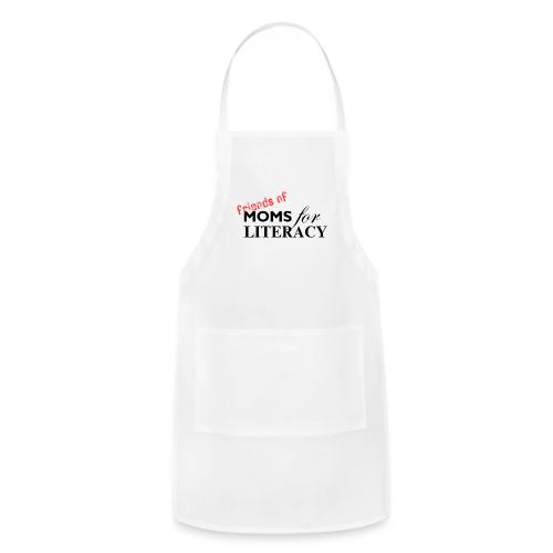 Friends of Moms for Literacy BLACK - Adjustable Apron