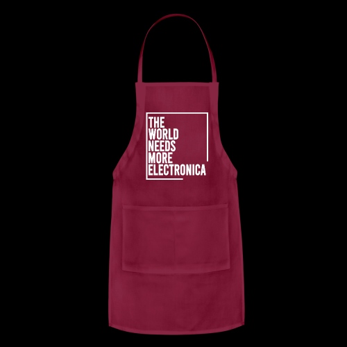 The World Needs More Electronica - Adjustable Apron