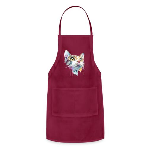 Chromatic Cat Splash - Adjustable Apron