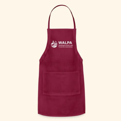 WALPA White logo - Adjustable Apron