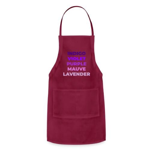 Shades of Purple - Adjustable Apron
