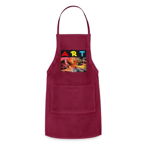 Chaotic Threads of Art - Adjustable Apron