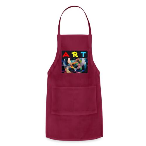 Art of Stripes and Shades - Adjustable Apron