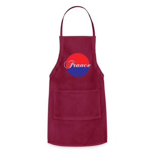 France Tricolore Circle - Adjustable Apron