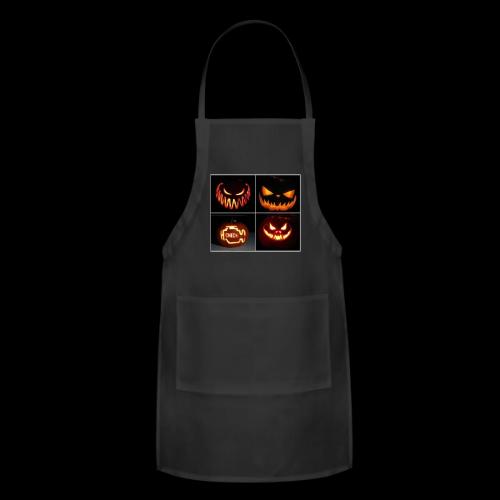 Check Engine Light Pumpkin - Adjustable Apron