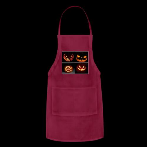 Check Engine Light Pumpkin - Adjustable Apron