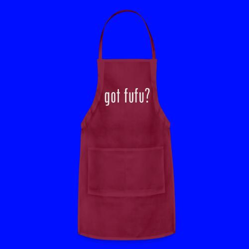 gotfufu-white - Adjustable Apron