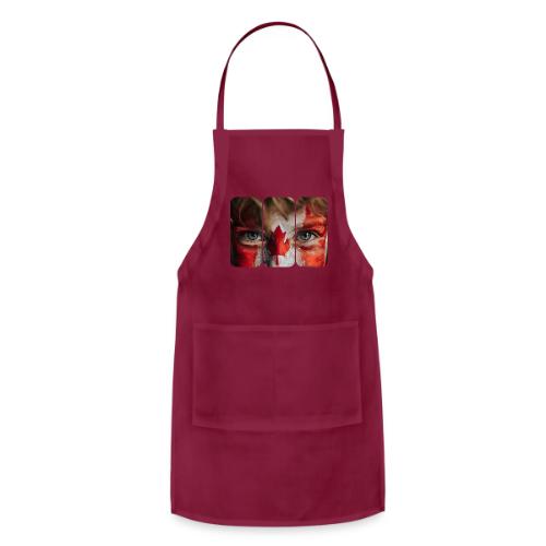 Canada: Maple Leaf Gaze - Adjustable Apron