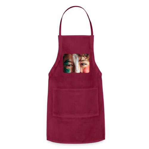 Mexico: Three Stripes of Pride - Adjustable Apron