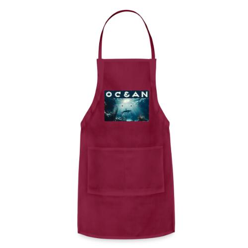 Ocean: Dolphin’s Serenity - Adjustable Apron