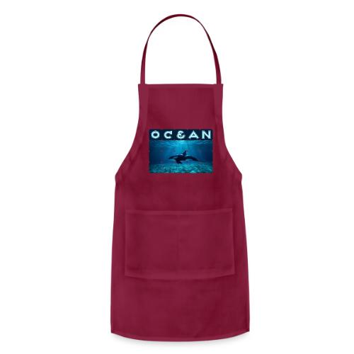 Ocean: Orca in Motion - Adjustable Apron