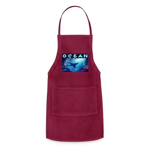 Ocean: Whale’s Path - Adjustable Apron