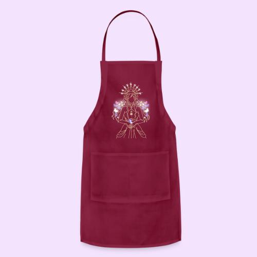 Ancient Butterfly Goddess - Fairytale Design - Adjustable Apron