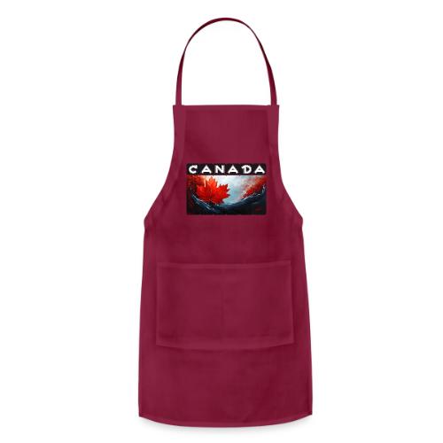 Canada Icon in Color - Adjustable Apron