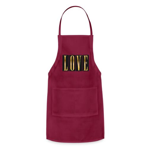 Golden Love - Adjustable Apron