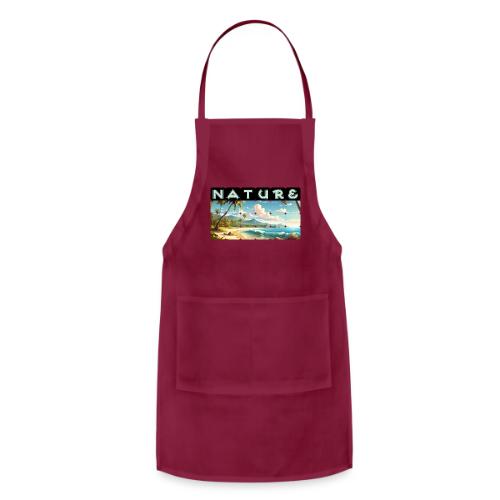 Nature: Sun-Kissed Shore - Adjustable Apron