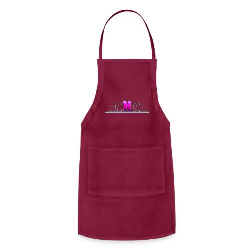 Letter N – Capital Varsity Alphabet Monogram - Adjustable Apron