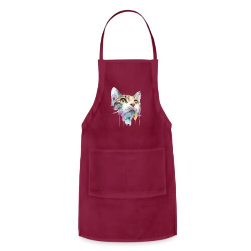 Chromatic Cat Splash - Adjustable Apron