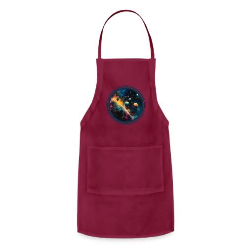Painted Planetscape - Adjustable Apron