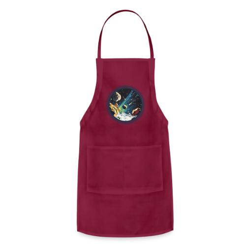 Celestial Collision - Adjustable Apron