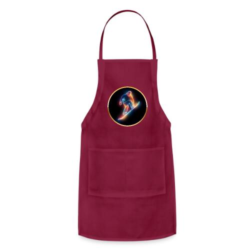 Golden Neon Snowboard - Adjustable Apron