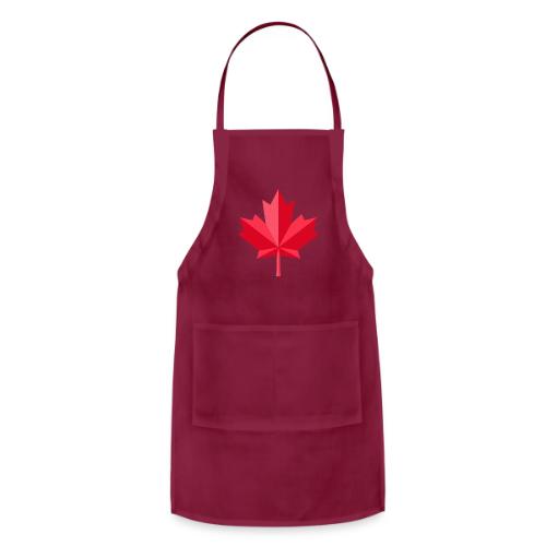 Canadian red maple leaf - Adjustable Apron