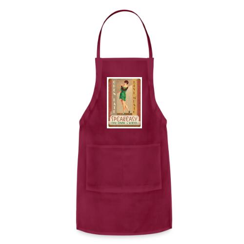Vintage Speakeasy Pin Up Girl - Adjustable Apron