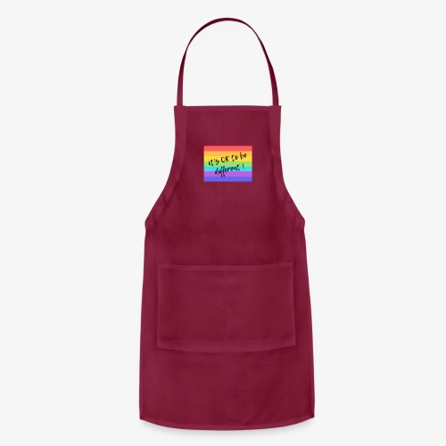 it s OK to be different - Adjustable Apron