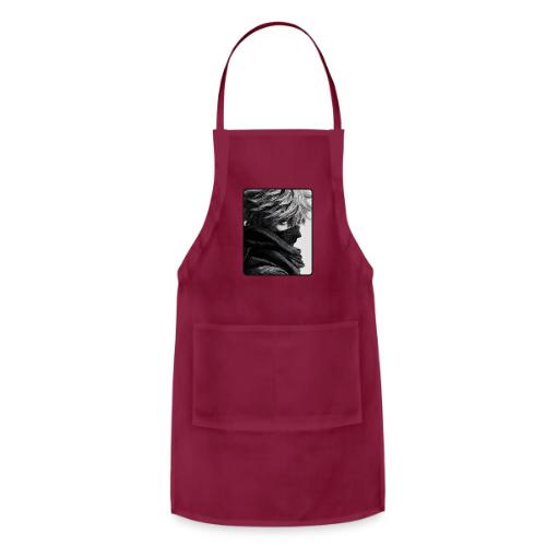 Battle-Worn Ninja Portrait - Adjustable Apron
