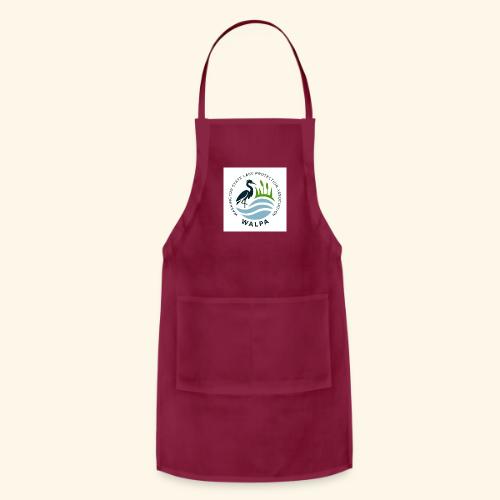 Square Logo With Text - Adjustable Apron