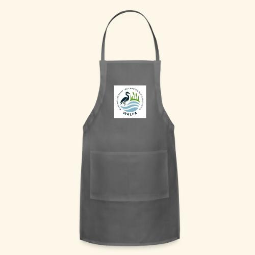 Square Logo With Text - Adjustable Apron