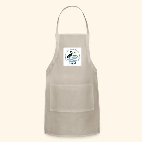 Square Logo With Text - Adjustable Apron