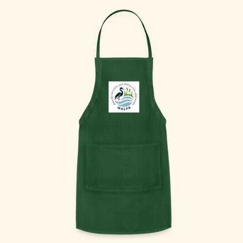 Square Logo With Text - Adjustable Apron