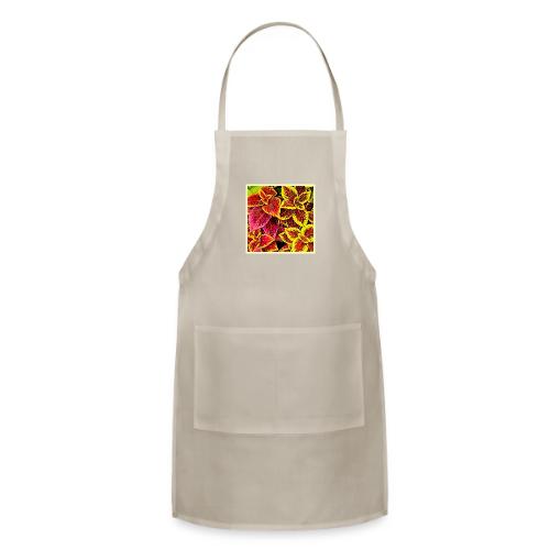 Coleus Leaf Burst Design - Adjustable Apron