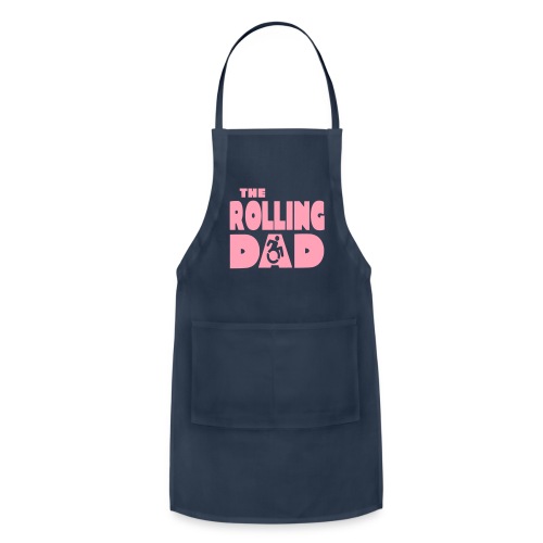 Rolling dad in a wheelchair - Adjustable Apron