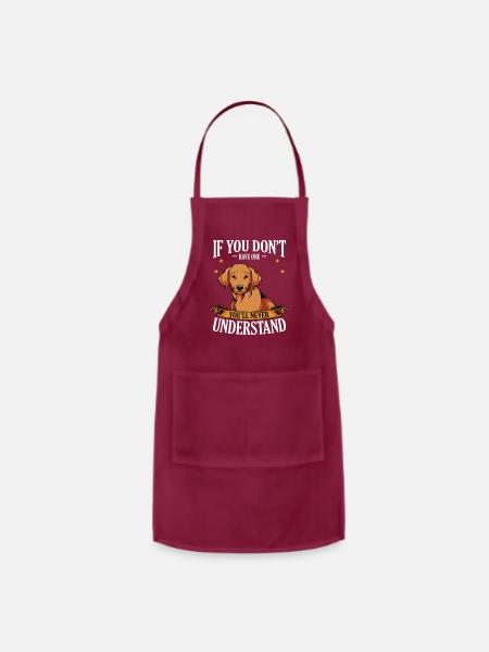If You Don't Have One You All Never Understand - Adjustable Apron - burgundy